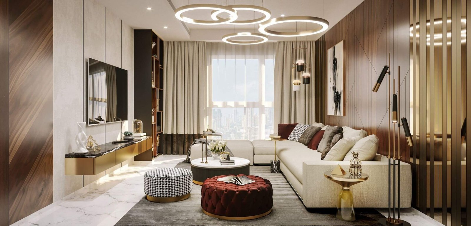 Luxury residential interior designed by Vedinterior